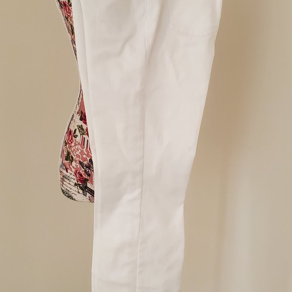 Talbots White Denim Slacks